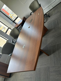 Groupe Lacasse boardroom table