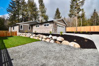 Brand New 3 Bedroom Rancher in Parkland, Gibsons!