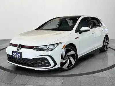 The legendary Volkswagen GTI! This 2022 VW GTI combines iconic hot-hatch performance, sharp handling...