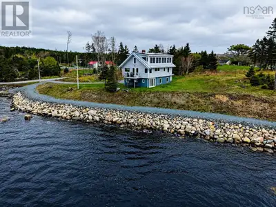 Perched along the shores of the Atlantic with over 300 feet of protected ocean frontage, this extrao...