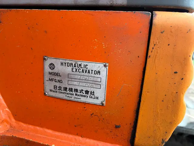 Hitachi Landy EX75UR Excavator in Heavy Equipment in Vernon - Image 6