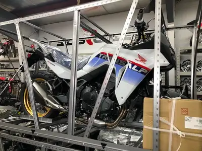 2025 HONDA XL 750 S XL 750 S Transalp White Blue Metallic NEW - Reg $12799 Advertised at $ 12049 Inc...