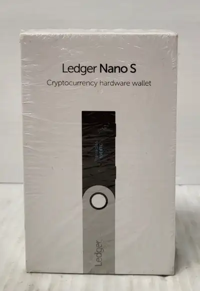(93165-2) Ledger Nano S Cryptocurrency Hardware Wallet, View more