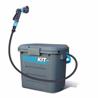 RinseKit Plus | Portable Shower with Hand Pump 1.8 Gallons