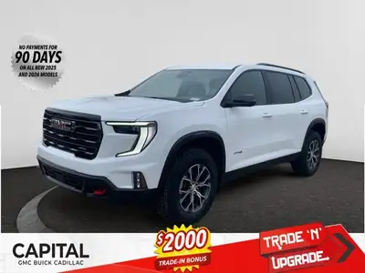 Welcome to Capital GMC! This 2026 GMC Acadia in Summit White is equipped with AWD and Gas 2.5L/ engi...