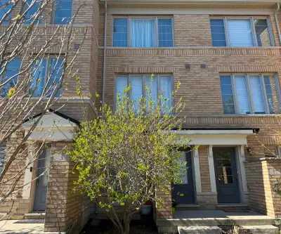 Bright And Well-Maintained 3-Storey Townhouse In A Quiet Community. 2+1 Bedrooms, 2 Bathrooms, With...