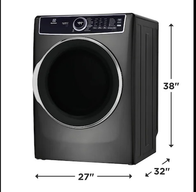 ✨ Electrolux 8.0 Cu. Ft. Steam Dryer – BLOWOUT Savings! ✨, View more