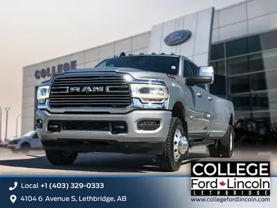 College Ford Lincolns 2024 RAM 3500 Laramie is equipped with a 6-Speed Automatic Transmission, 4X4 W...