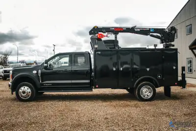 2026 F550 XLT Extended Cab Service Truck Brand New Unit 6.7l Powerstroke Diesel 10 Speed Automatic X...