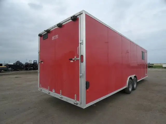 2019 FACTORY OUTLET TRAILERS 28ft Enclosed Cargo Trailer in Cargo & Utility Trailers in Edmonton - Image 18