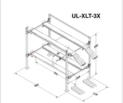 IN STOCK – READY FOR PICKUP OR DELIVERY XLT-3X TRIPLE STACKER – STORE 3 VEHICLES IN ONE PARKING SPAC...