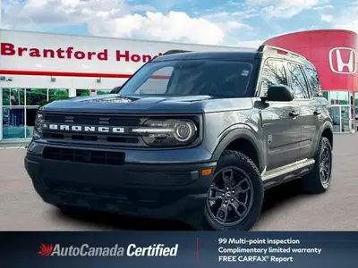 Conquer both city streets and challenging terrains with this versatile 2024 Ford Bronco Sport Big Be...