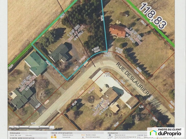 $438,500 - Residential Lot for sale in St-Liboire — photo 1