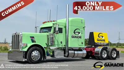Heavy truck / Camion lourd - # STOCK: C-35742 2023 PETERBILT 389 CAMION CONVENTIONNEL AVEC COUCHETTE...