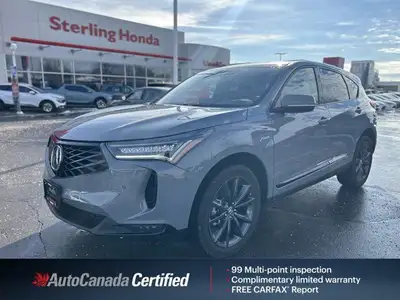 Experience sophisticated athleticism and uncompromising comfort in the breathtaking 2025 Acura RDX A...