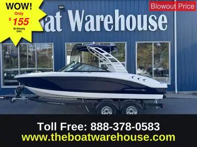 Mercruiser 4.5L 250HP, Folding Wake Tower, Custom Trailer, Simrad GO 9 Gps, Sea Deck Cockpit Floorin...