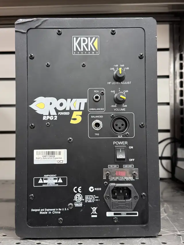 KRK Rokit RP-5 G2 Powered Monitor64689496111361121