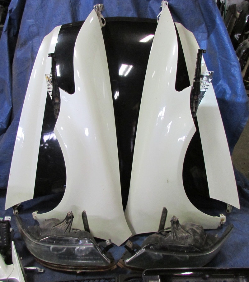 Acura TL TypeS Fender Hood Headlight Mirror Navigation 2007 2008 Auto