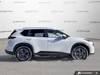 The 2024 Nissan Rogue SV Moonroof, in brilliant white, offers an elevated driving experience with on... (image 7)