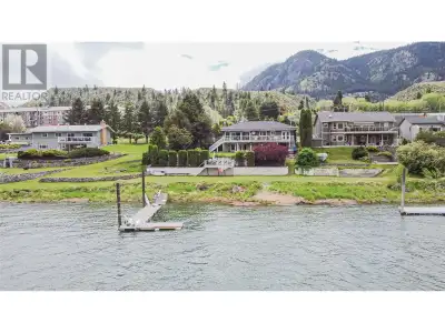 This .39-acre South Thompson Riverfront gem along Kipp Road offers rare, boat-accessible frontage wi...