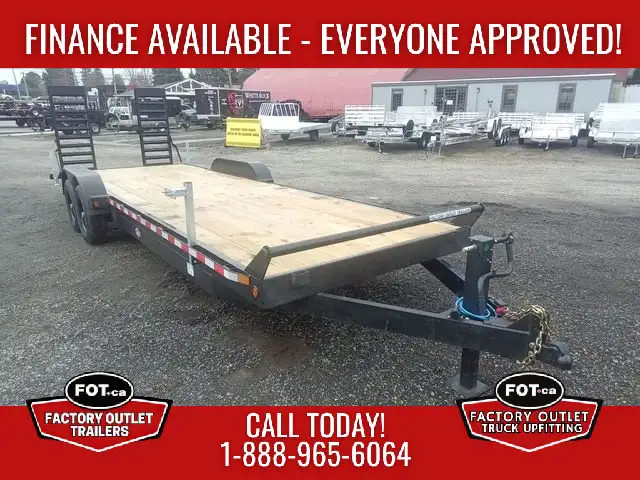 2026 Canada Trailers 24ft Equipment Trailer in Cargo & Utility Trailers in Calgary - Image 2