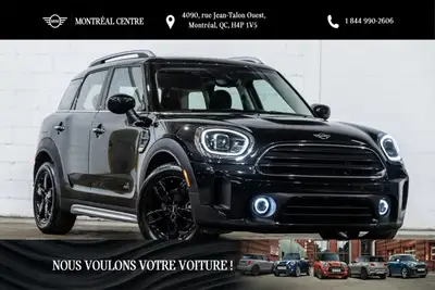 Découvrez ce superbe MINI Cooper Countryman ALL4 d'occasion, un véhicule polyvalent et dynamique, pr...