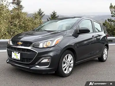 Navigate urban streets with ease and surprising efficiency in this 2021 Chevrolet Spark 1LT Hatchbac...