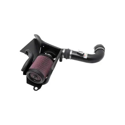 Gain a guaranteed increase in horsepower and torque with a K&N cold air intake system featuring a ma...