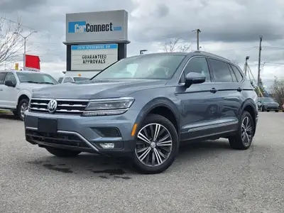 Rare 7-passenger Highline, AWD 4-Motion, leather interior, heated seats, Giant power panoramic sunro...