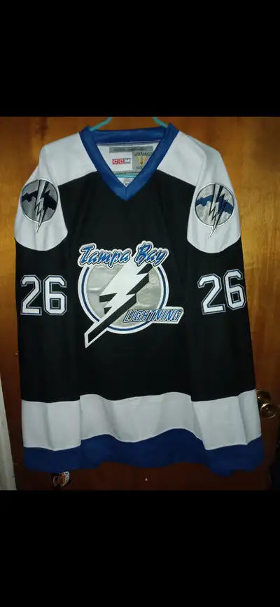 2003 Martin St.Louis Tampa Bay Lightning NHL ccm jersey xl nwt, View more