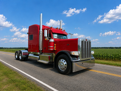 FOR SALE: 2022 PETERBILT 389, REBUILT CUMMINS X15 500HP WITH WARRANTY, 18 SPEED TRANSMISSION, 3.55 R...