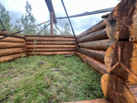 20ftx20ft Log structure to be moved - Felix Robitaille®