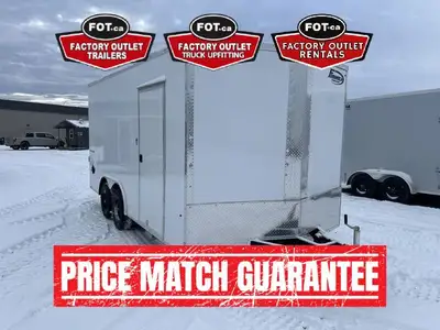 NEW 8.5x16ft Traverse Enclosed Trailer from Formula Trailers - Rear Ramp Door w/ Spring Assist - +6...