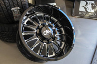 20X10 -25 8X180 CALI OFF-ROAD SUMMIT GLOSS BLACK MILLED