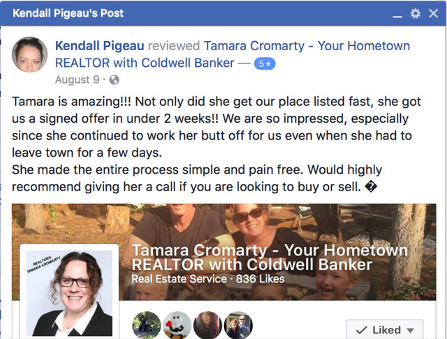 REALTOR® Tamara Cromarty ~ 5 Star Reviews from Real Customers! in Real Estate Services in Whitehorse - Image 3