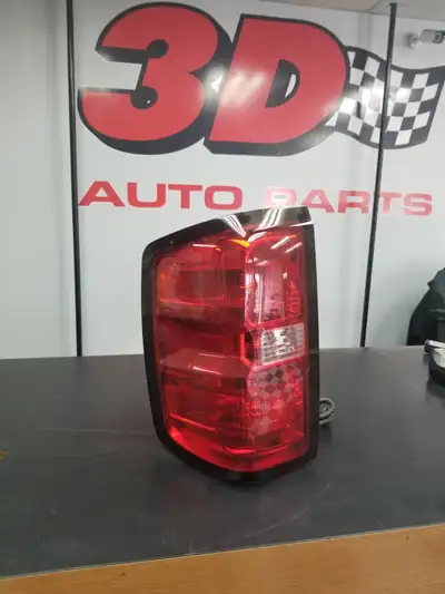 DRIVER SIDE TAIL LIGHT ASSEMBLY • FITS SIERRA 3500 • FITS ALL SILVERADO EXCEPT HIGH DESERT OR CAB AN...