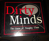 DIRTY MINDS-THE GAME OF NAUGHTY CLUES