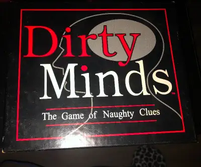 DIRTY MINDS-THE GAME OF NAUGHTY CLUES, View more