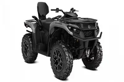 2026 Can-Am Outlander 700 Max XT in platinum satin/black. This capable 2-up utility ATV features the...