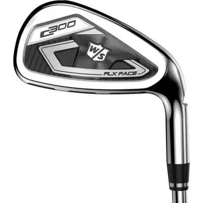 Wilson Staff C300 DEMO Steel Individual #7 iron Stiff SALE, View more