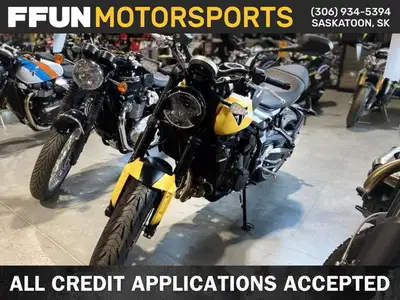 Price, plus freight, PDI, fees and taxes. 2025 Triumph Trident 660 Cosmic Yellow/Sapphire BlackTripl...