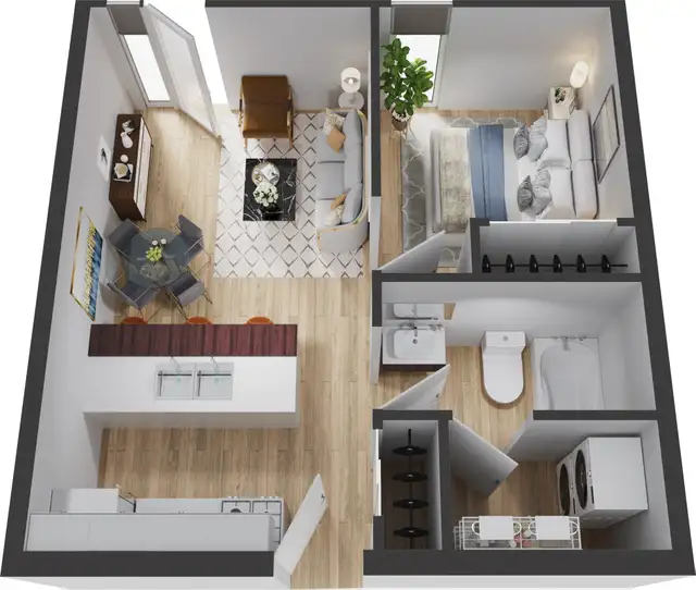 Terrasse Boisjoli - Modern 1 Bedroom Unit Apartment for Rent in Long Term Rentals in Winnipeg - Image 15