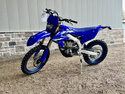 2026 YAMAHA WR250F $500 INSTANT CASH REBATE (as shown in sale price) Plus HST Licensing OR Finance a...