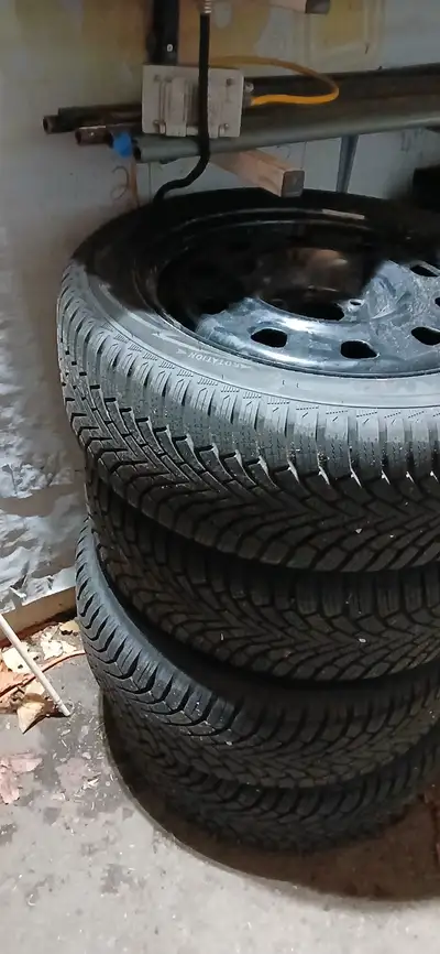 Bought new $1100, then had issues with car (2010 Malibu). Scrapped car. Less than 80K on tires. Pric...