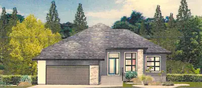 Absolutely stunning modern designed bungalow to be built by the luxury home builder on 70'wide lot ....