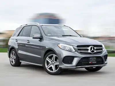 2018 Mercedes Benz GLE-400 AMG PKG Grey Exterior on Black Interior comes with Navigation and 360 Cam...
