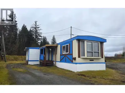Clean, vacant and ready for you! Well cared for manufactured home with views down the Skeena River v...