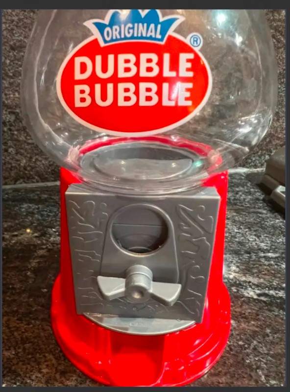 DUBBLE BUBBLE 8.5" Gumball Machine Coin  Bank Classic Dispenser in Toys & Games in Oakville / Halton Region - Image 3