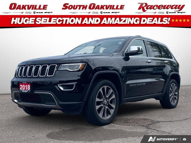2018 Jeep Grand Cherokee LIMITED | V6 | HEATED/COOLED LEATHER |  in Cars & Trucks in Oakville / Halton Region