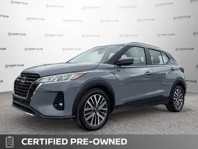 The 2024 Nissan Kicks SV, an outstanding Sport Utility in sleek Gray, boasts an impressive array of...